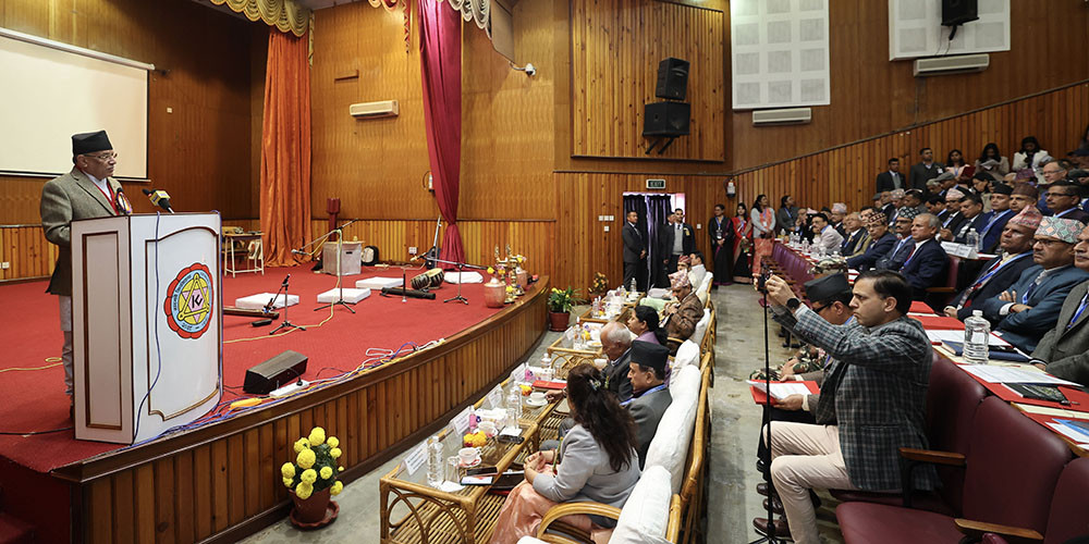 नेपालको उच्च शिक्षा चुनौतीपूर्ण छ : प्रधानमन्त्री प्रचण्ड 